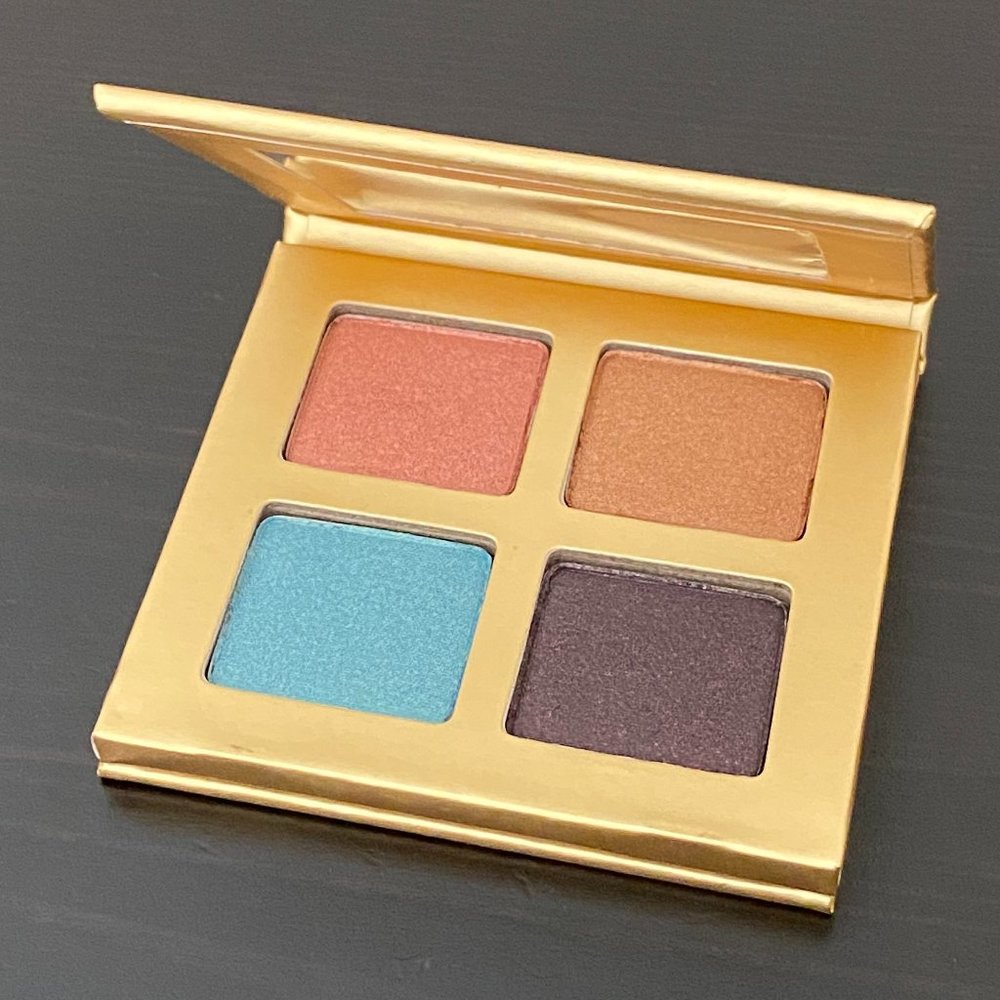 Stila Charmed Eyeshadow Palette with 4 Shades (contains 24 karat gold)